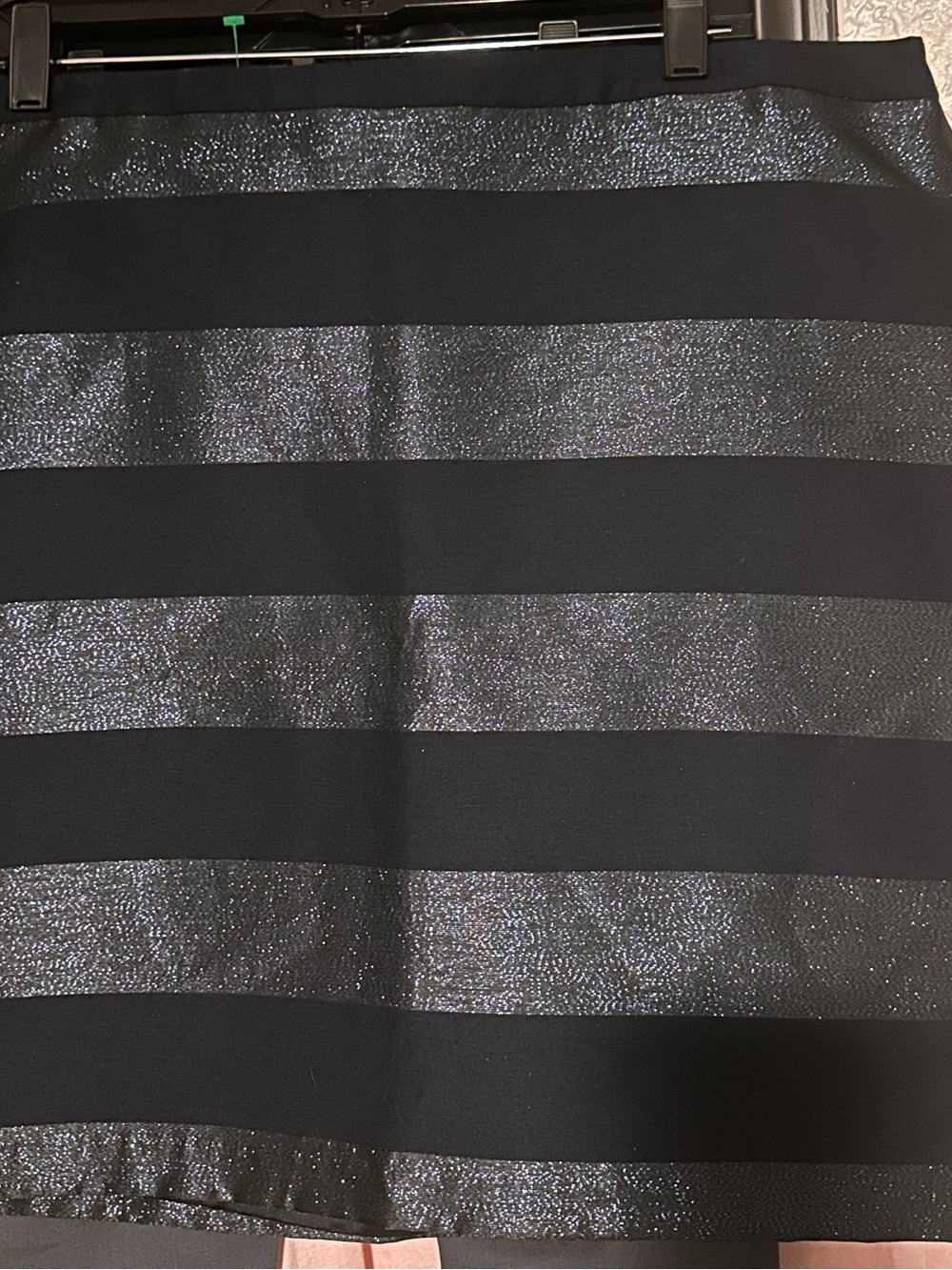 Tommy Hilfiger Mini Skirt - Stripes Glossy- Size 14
